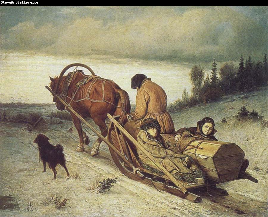 Vasily Perov The Last Farewell